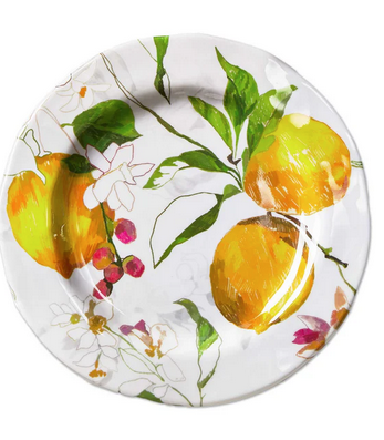 Lemoncello Melamine Salad Plate-(set of 4)-Tag