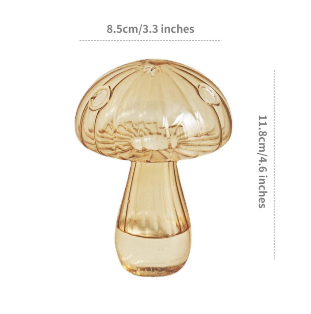 IVORE.GROUP - Mini Glass Mushroom Bud Vase