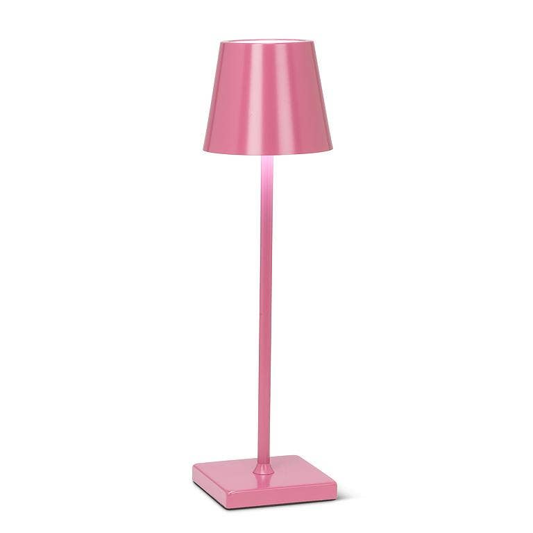 Abbott - -Magenta Pink Classic Shade LED Table Light-15"H-