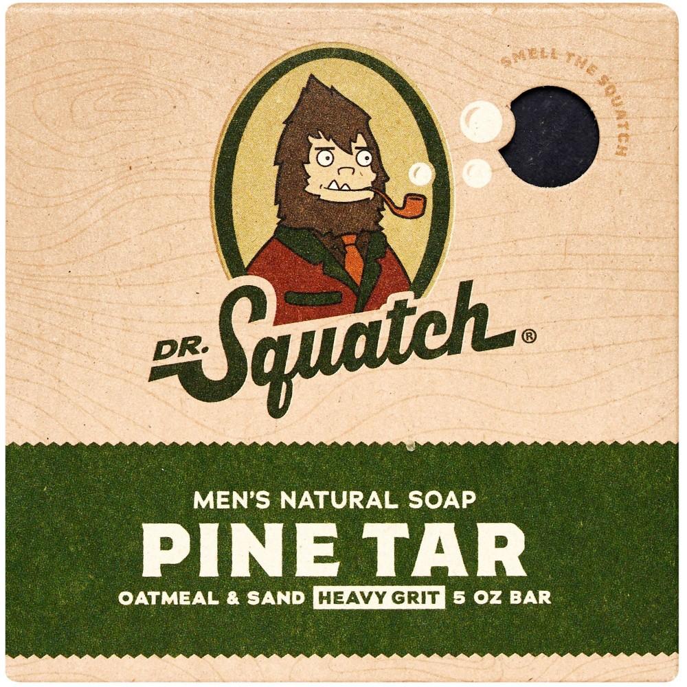 Dr. Squatch Natural Bar Soap Tar oz