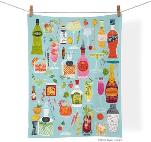 5 O ' clock Somewhere 100% Cotton Tea Towel-Werkshoppe