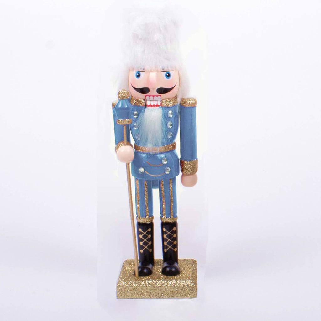 Blue 10" Nutcracker-8 Oak Lane