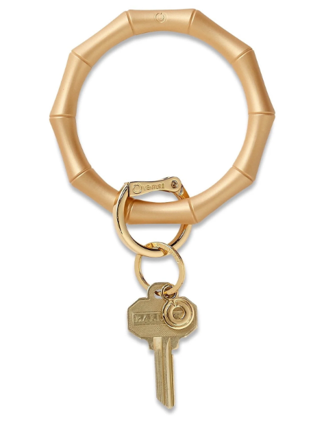 Gold Rush Bamboo Key Ring-Oventure