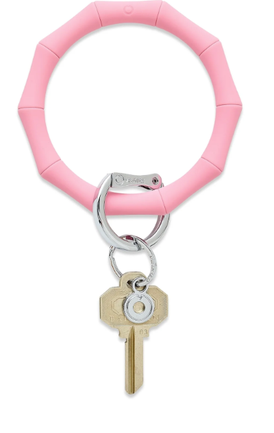 Cotton Candy Bamboo Key Ring-Oventure