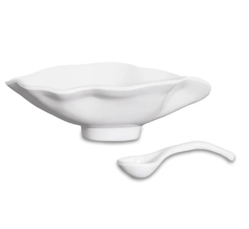 Havana Sm Oval Bowl with Spoon - Beatriz Ball