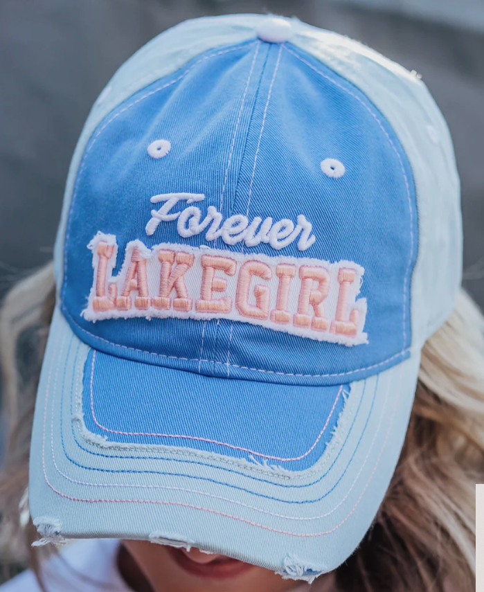 Lakegirl-Jeannie Mesh Cap-Peri