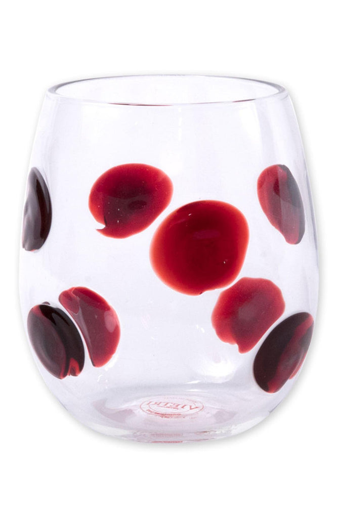 Drop Stemless Wine Glass-Vietri