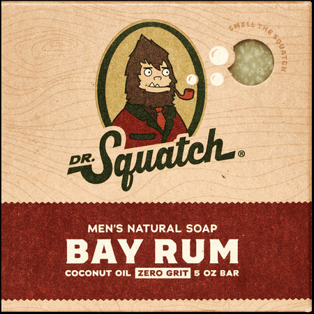 Dr. Squatch Natural Bar Soap Rum oz