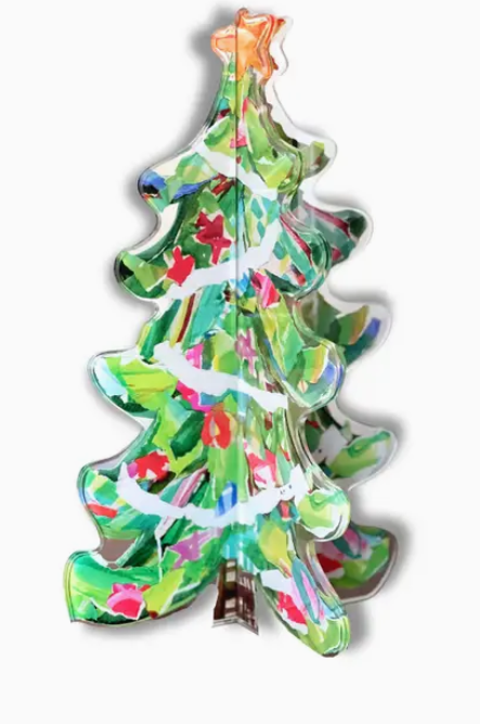 SPARKLE PLENTY 3-D ACRYLIC CHRISTMAS TREE