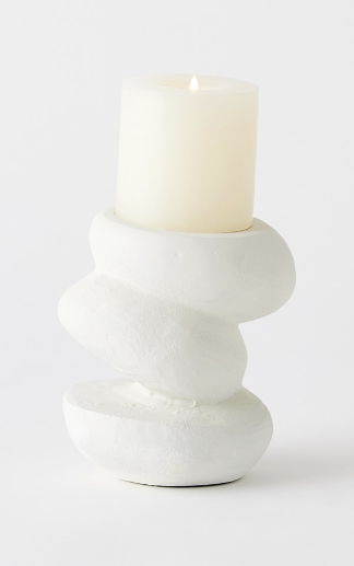 GV-Pradier Candle Holder-White-Small