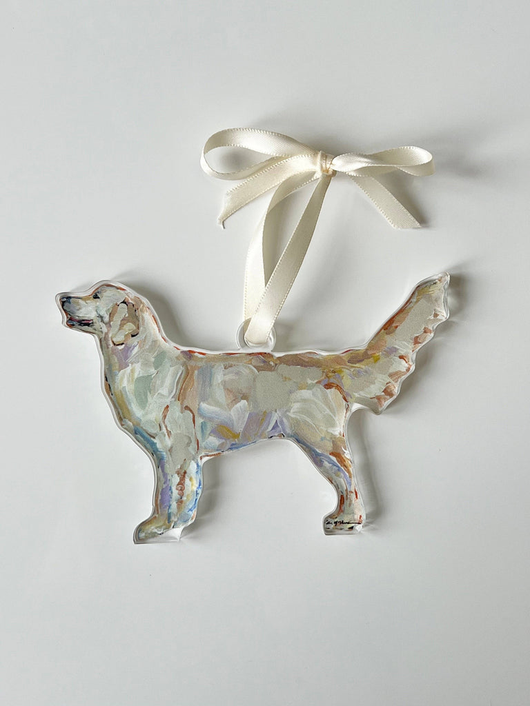 Golden Retriever Light Ornament WHOLESALE-Chelsea McShane Art -