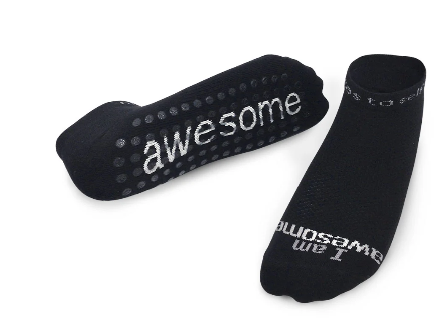 I Am Awesome Socks - Notes to Self