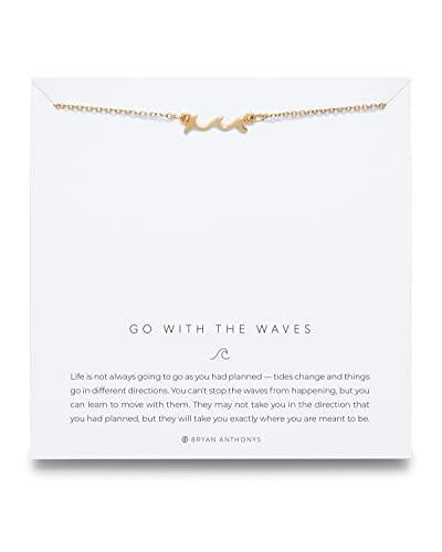 Bryan Anthonys Go With the Waves Necklace in Gold