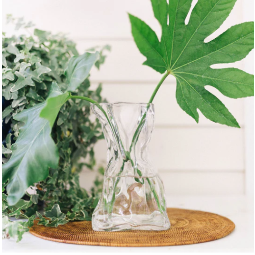 Le Sack Glass Vase, Lg