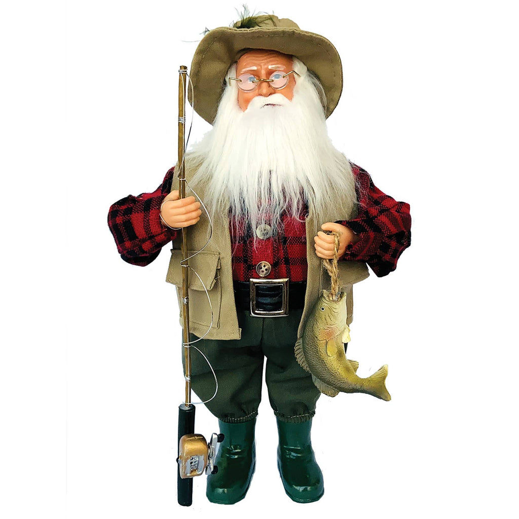 15" Bass Fishing Claus-Santa’s Workshop Inc.