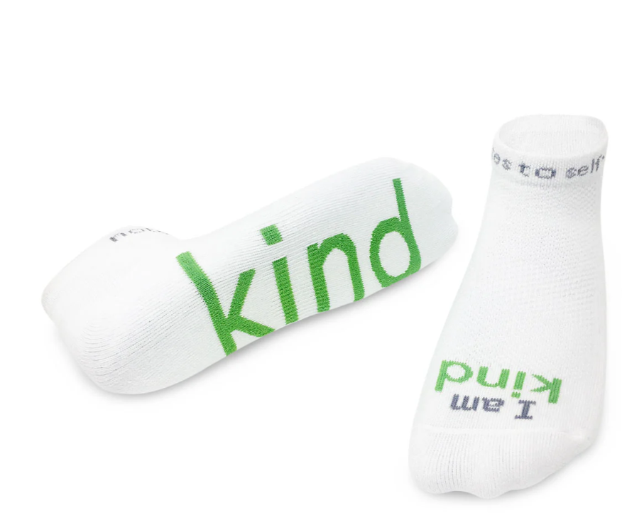 I am Kind - Notes to Self Socks