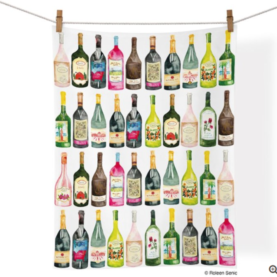 Wine Cellar | Cotton Tea Towel-Werkshoppe