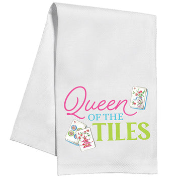 Kitchen Towel-Qn of Tiles-Roseanne Beck