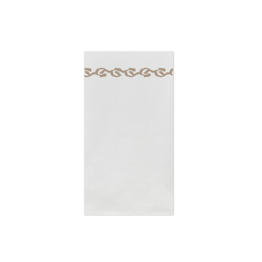 Vietri Papersoft Napkins Florentine Gold Guest Towel Napkins (Pack of 20)