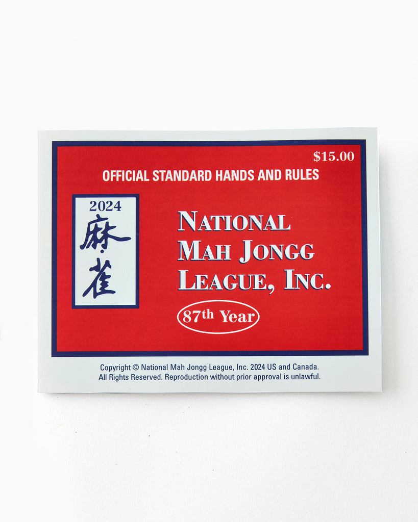 Oh My Mahjong -2024 National Mah Jongg League Playing Cards