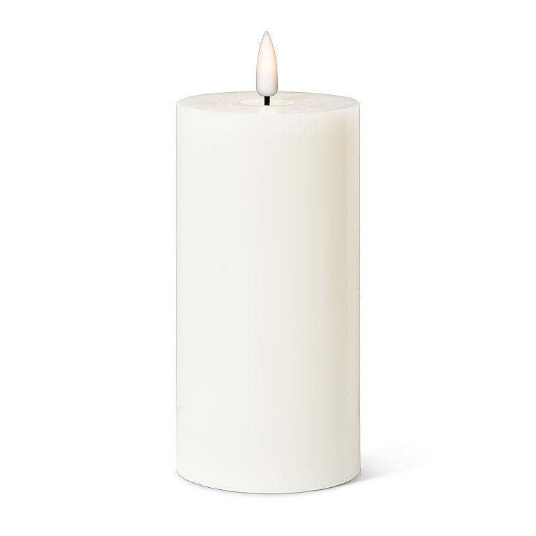 Abbott - Sand LED Pillar Candle - 3x6"H