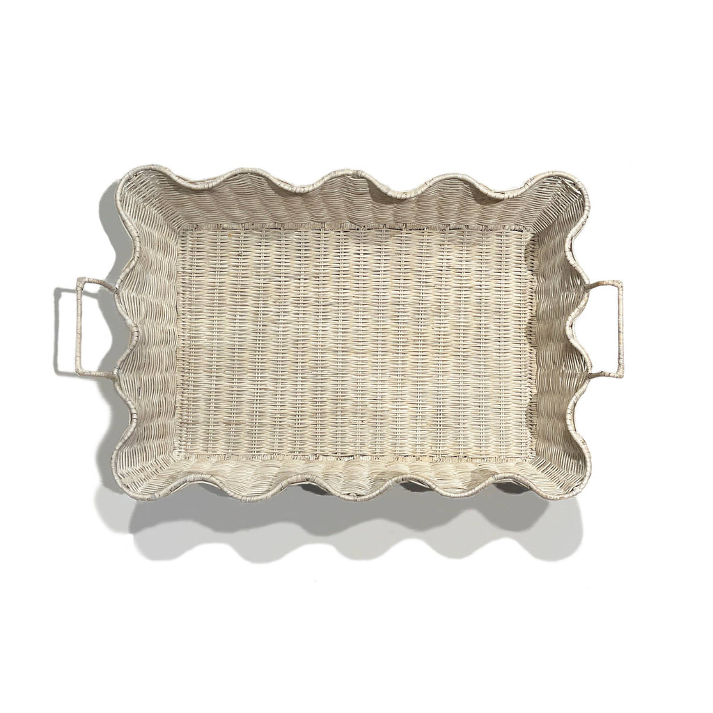 Matahari - Large Scalloped Tray