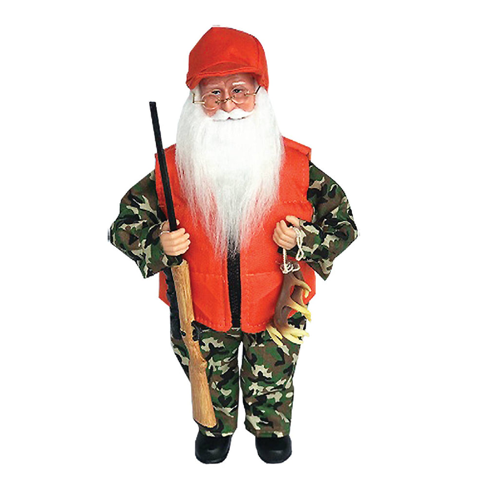 15" Deer Hunter Claus-Santa’s Workshop Inc.